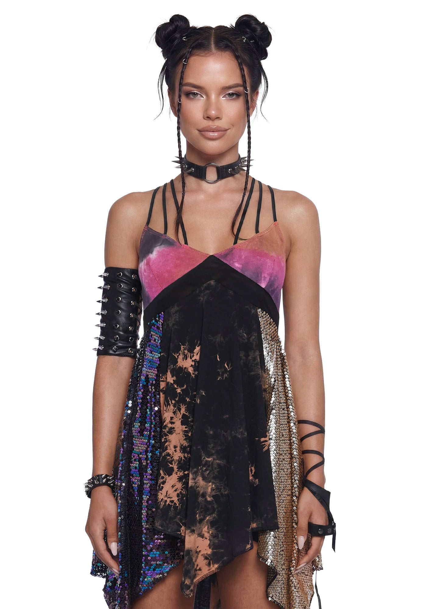Clear Curiosity Handkerchief Dress
