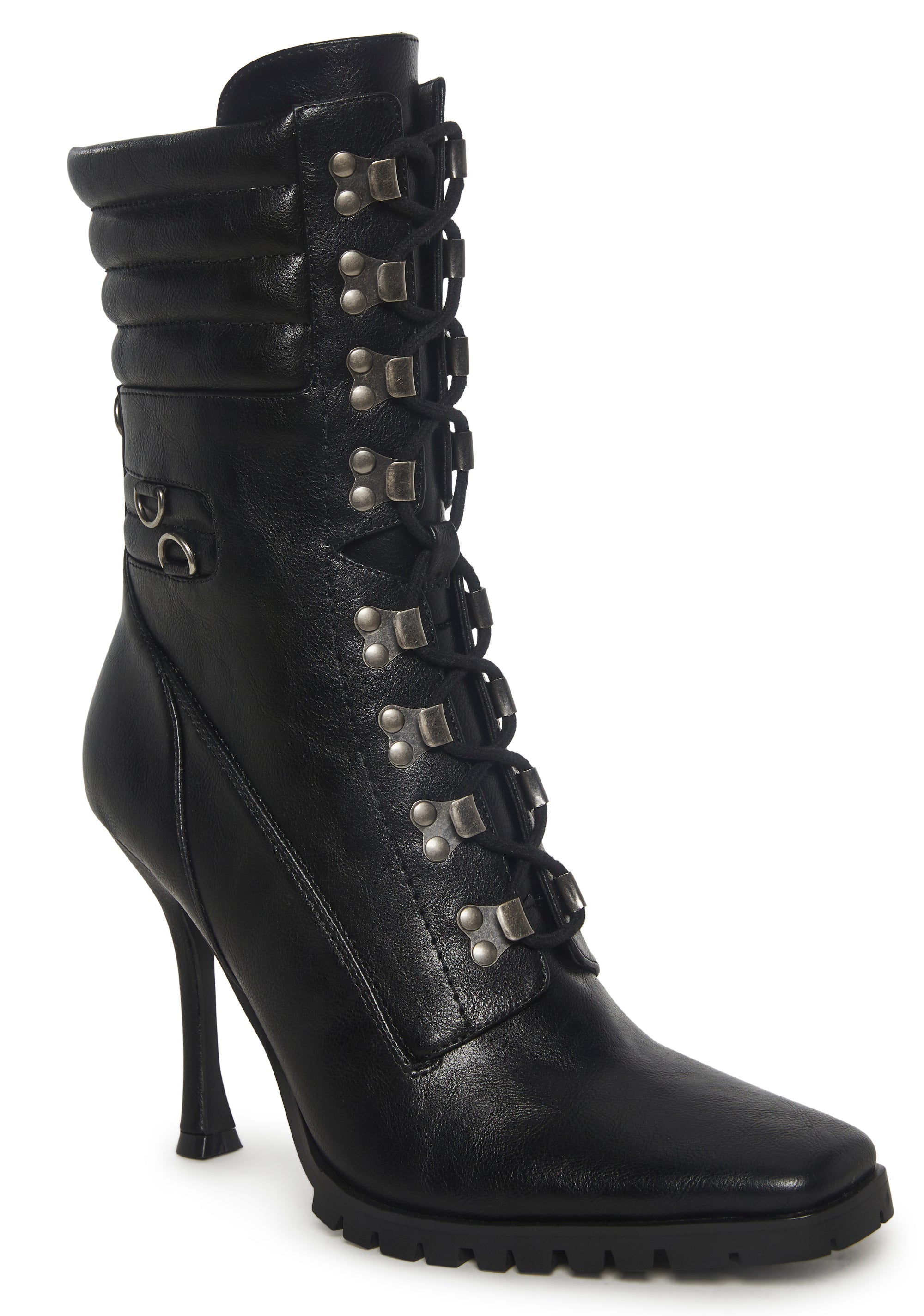 Alternative view of Future Frenemy Heeled Booties - Black