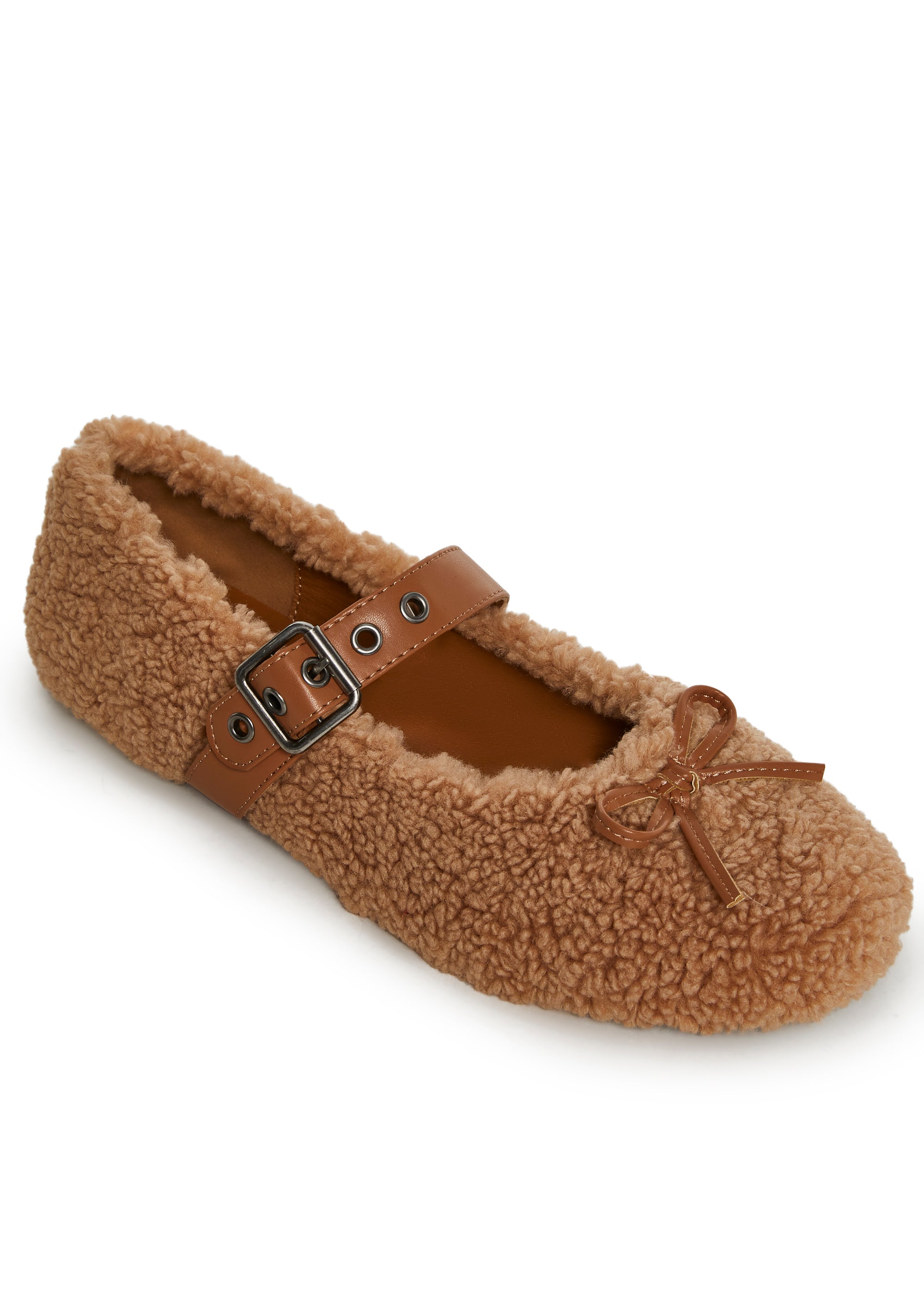 Alternative view of Cuddle Society Faux Fur Flats