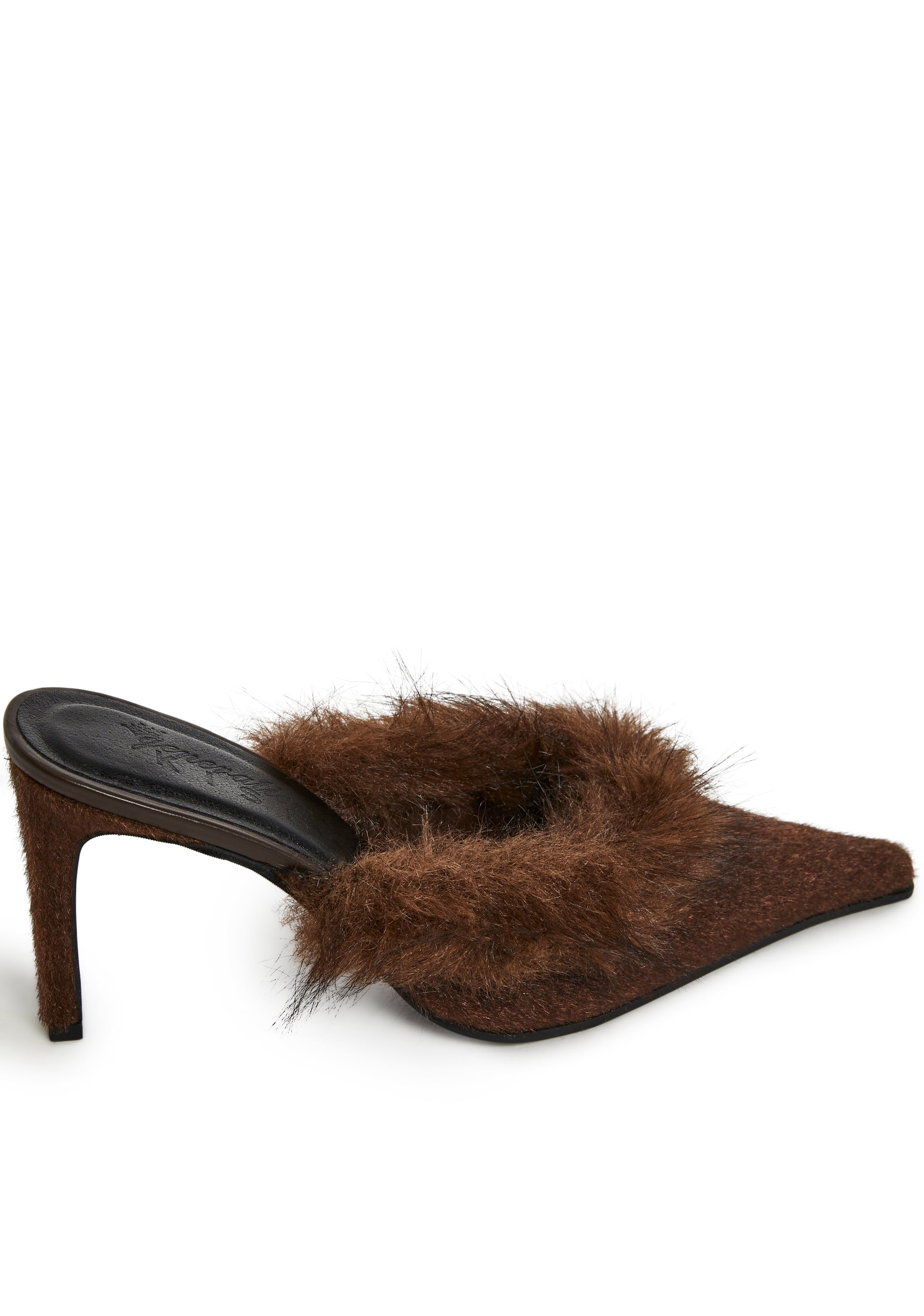Alternative view of Viral Stardom Faux Fur Mules