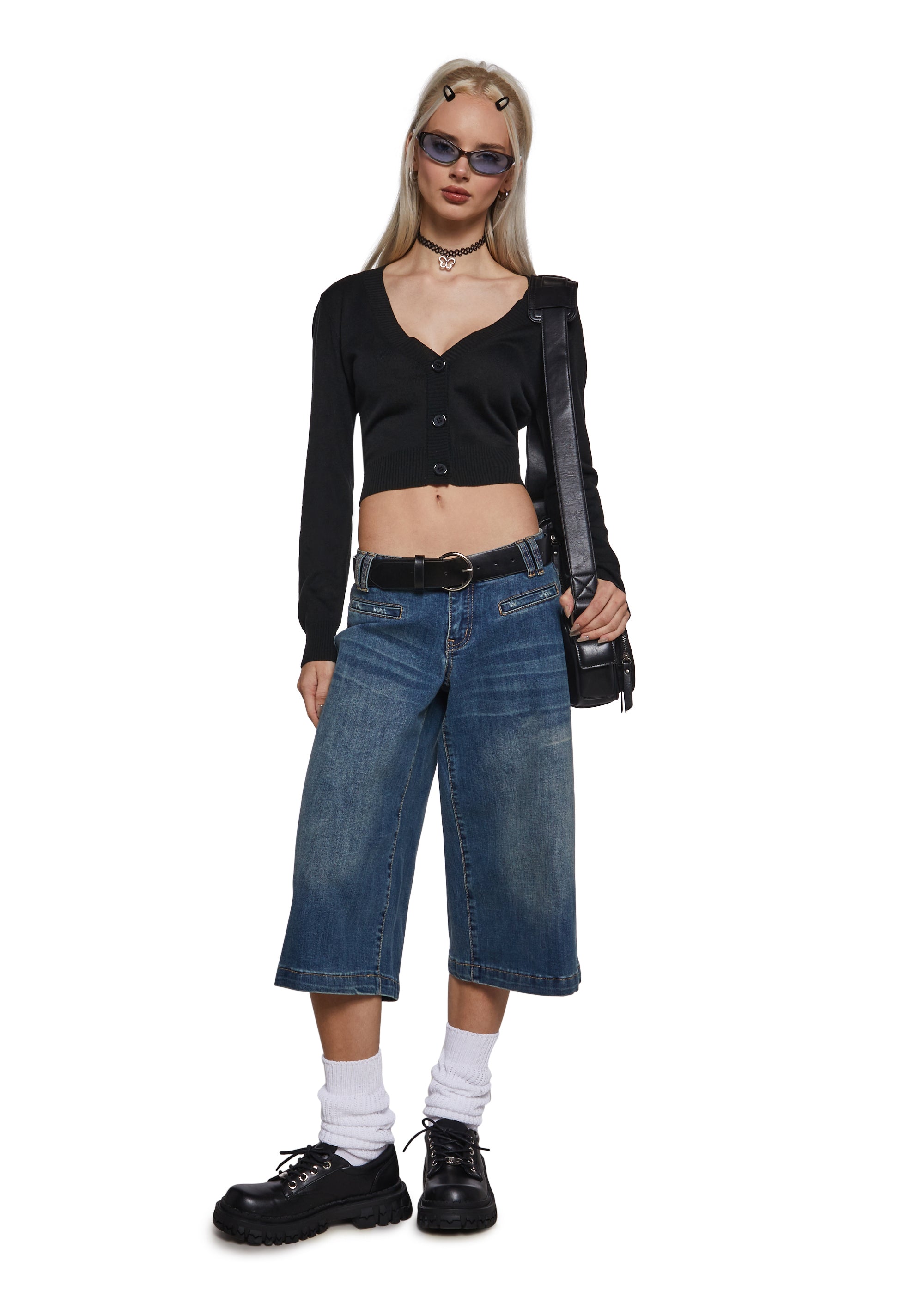 Alternative view of Stephanie Crop Cardigan