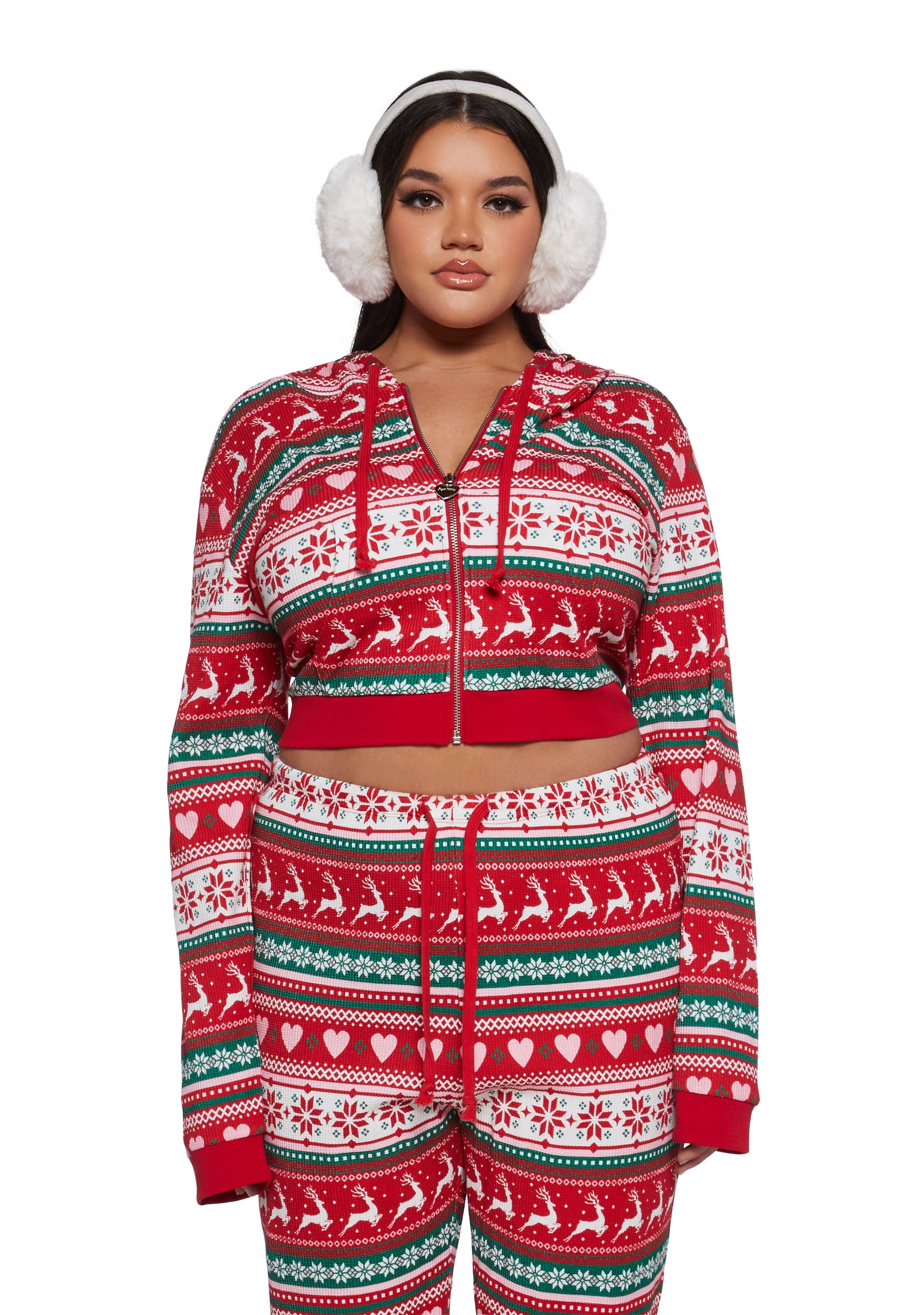 Alternative view of Home For The Holidays Zip-Up Hoodie
