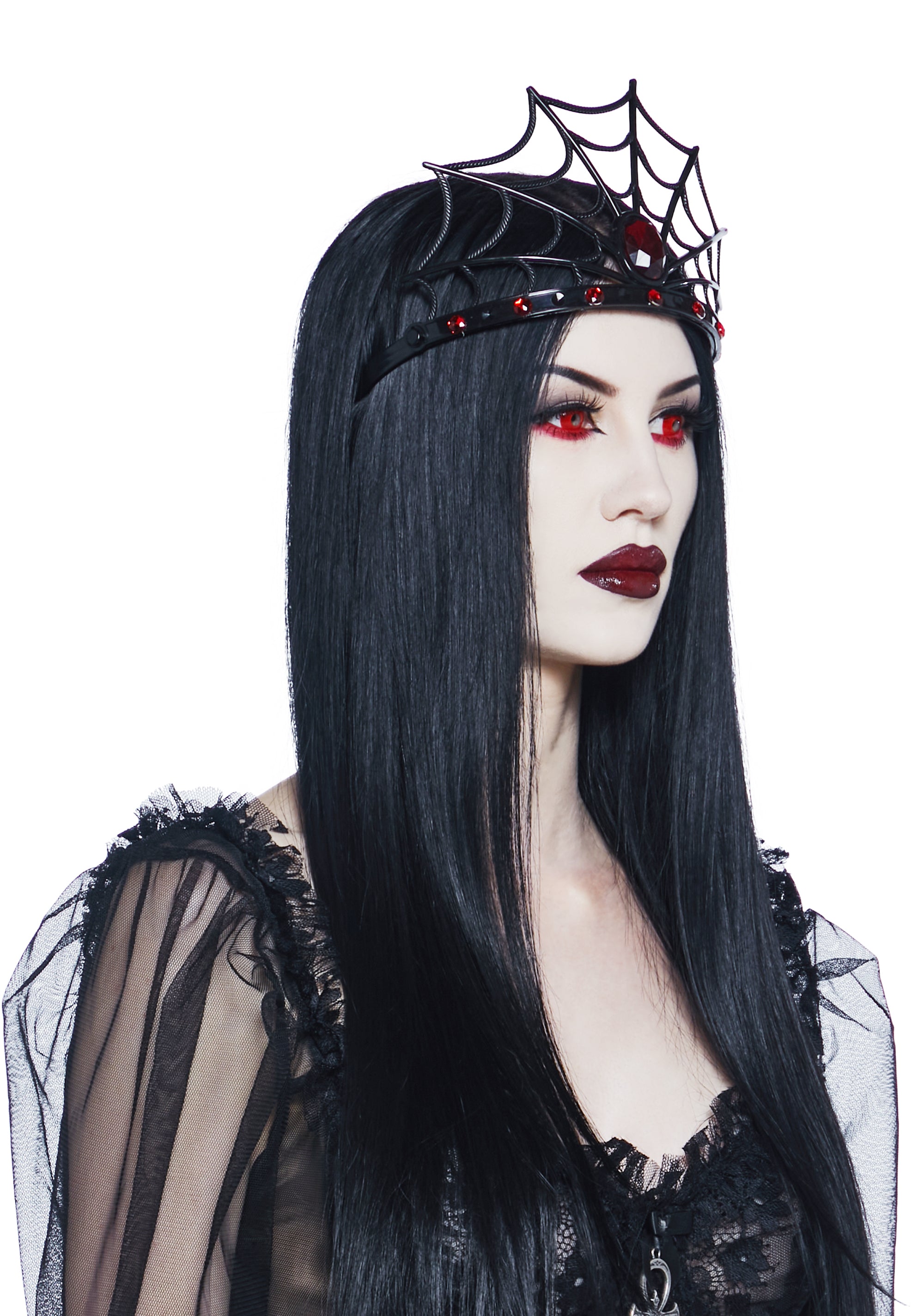 Alternative view of Black Widow Reign Crown
