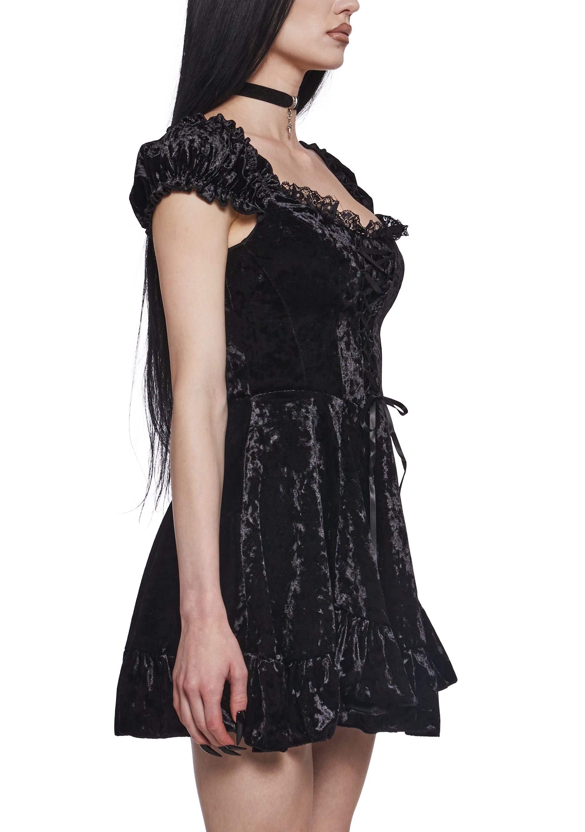 Alternative view of Breaking Hearts Mini Dress
