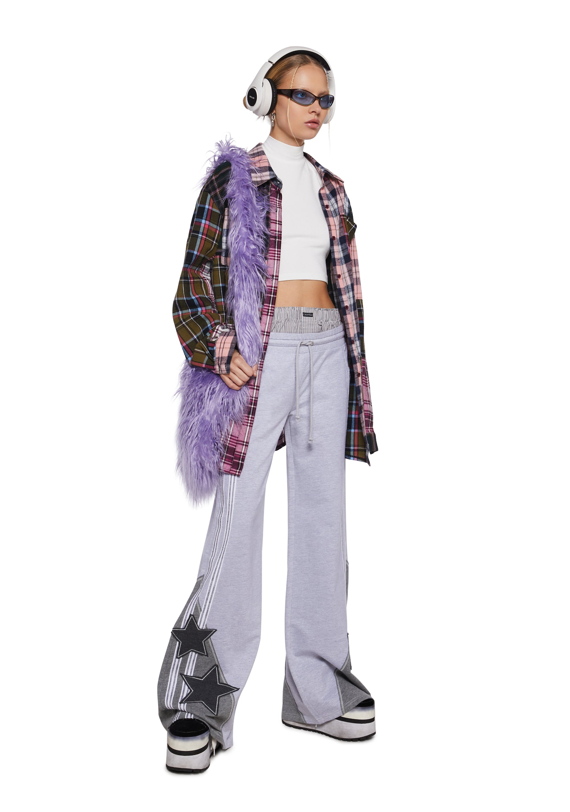 Alternative view of Cool Mixtape Wide Leg Sweatpants