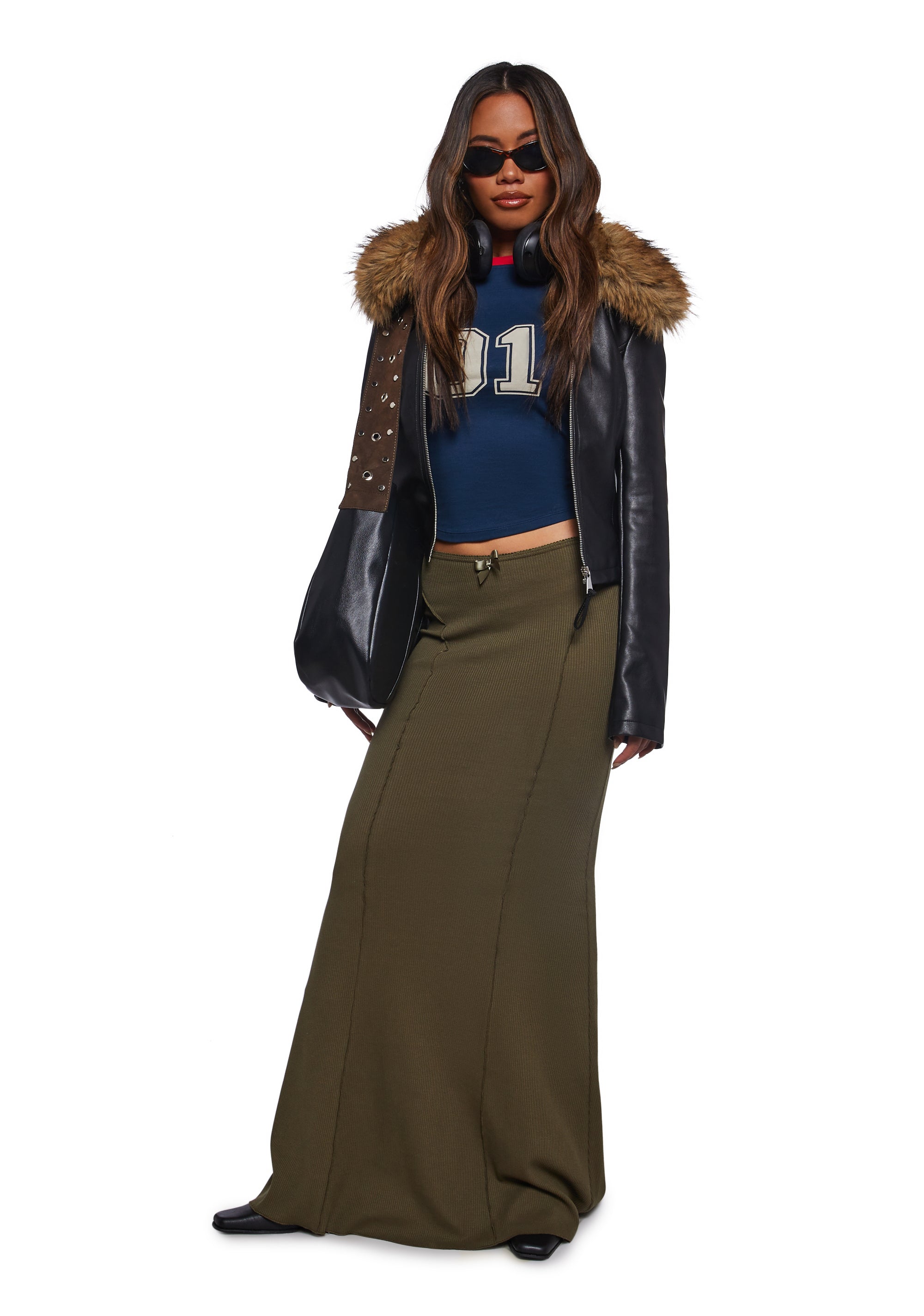 Alternative view of Uniquely Me Maxi Skirt