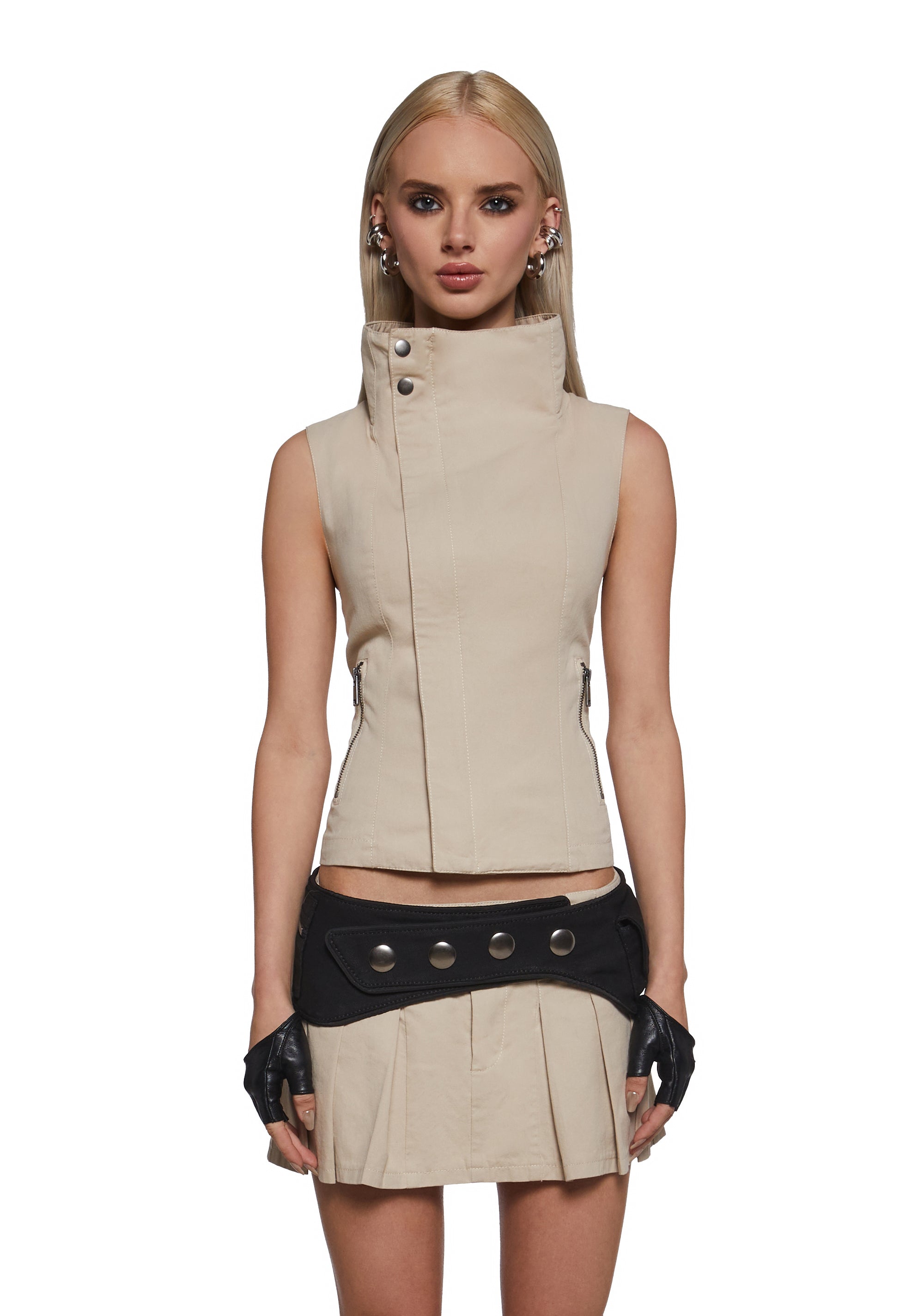 Chambers Mock Neck Utility Vest