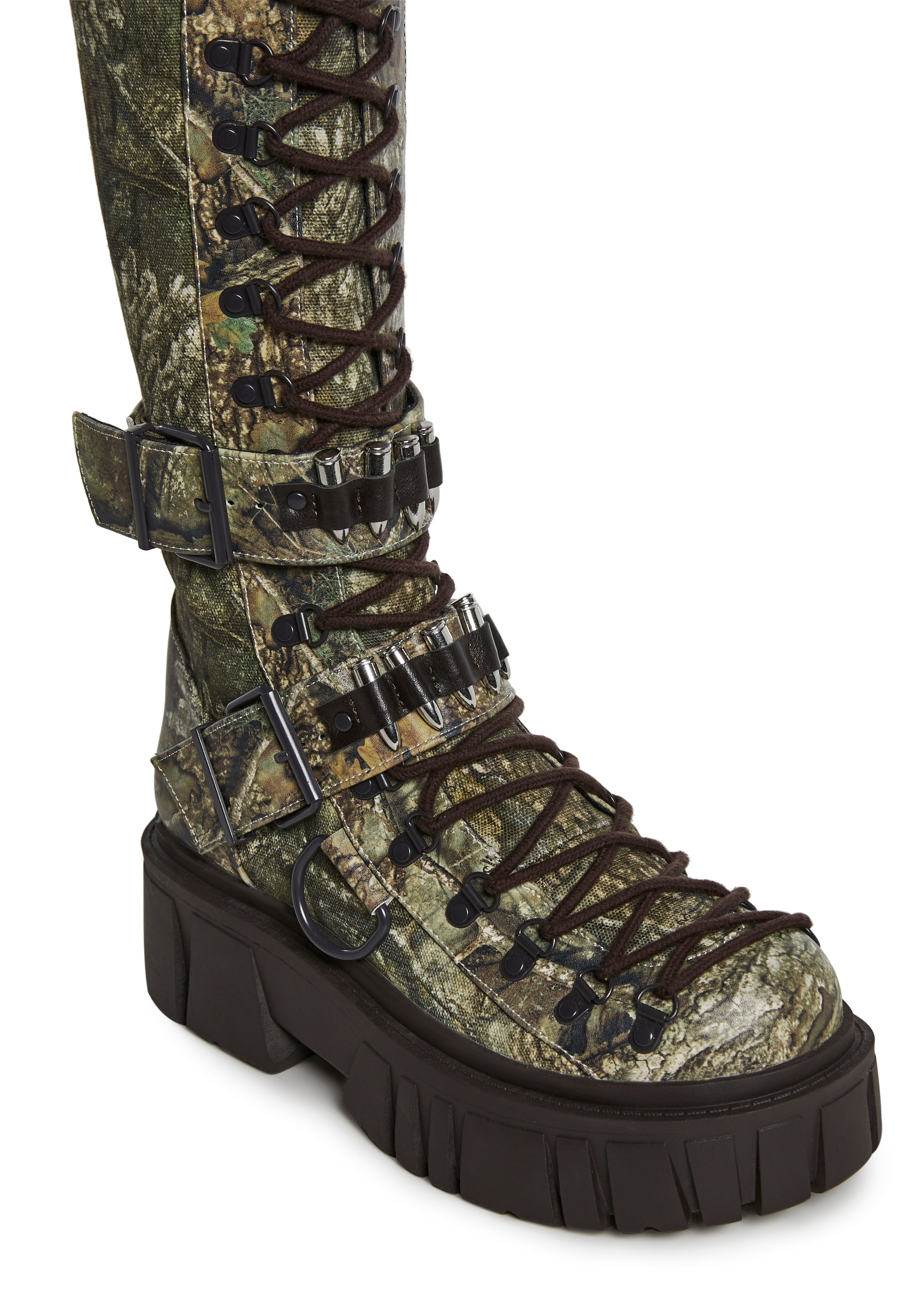 Alternative view of Camo Knee High Boots