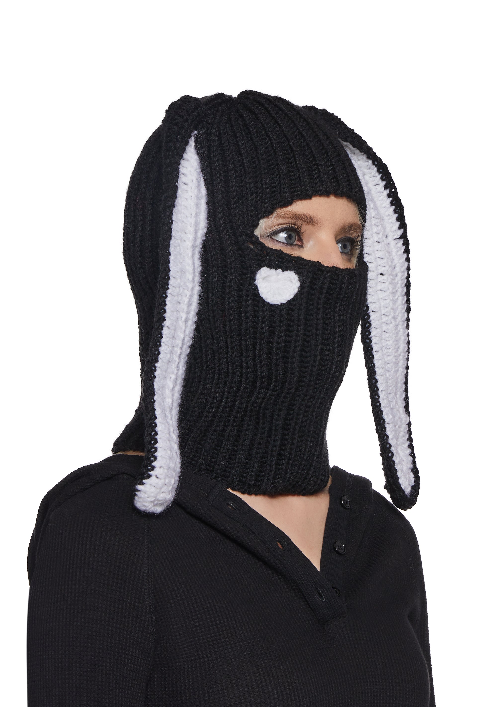 Alternative view of Cozy Animal Beanie And Mask
