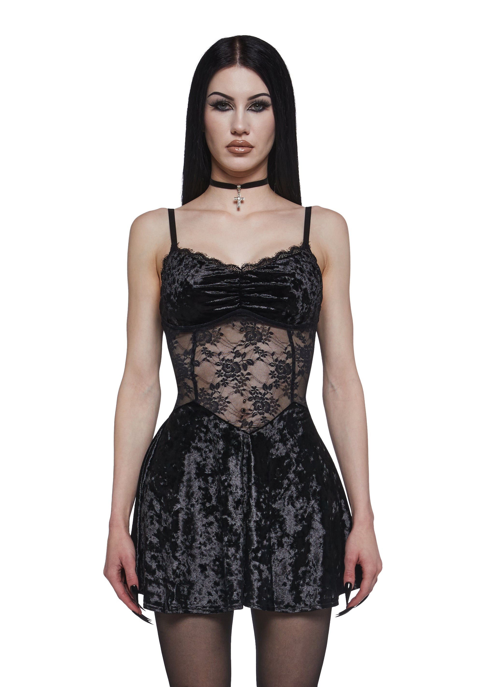 Everglow Feels Mini Dress - Black