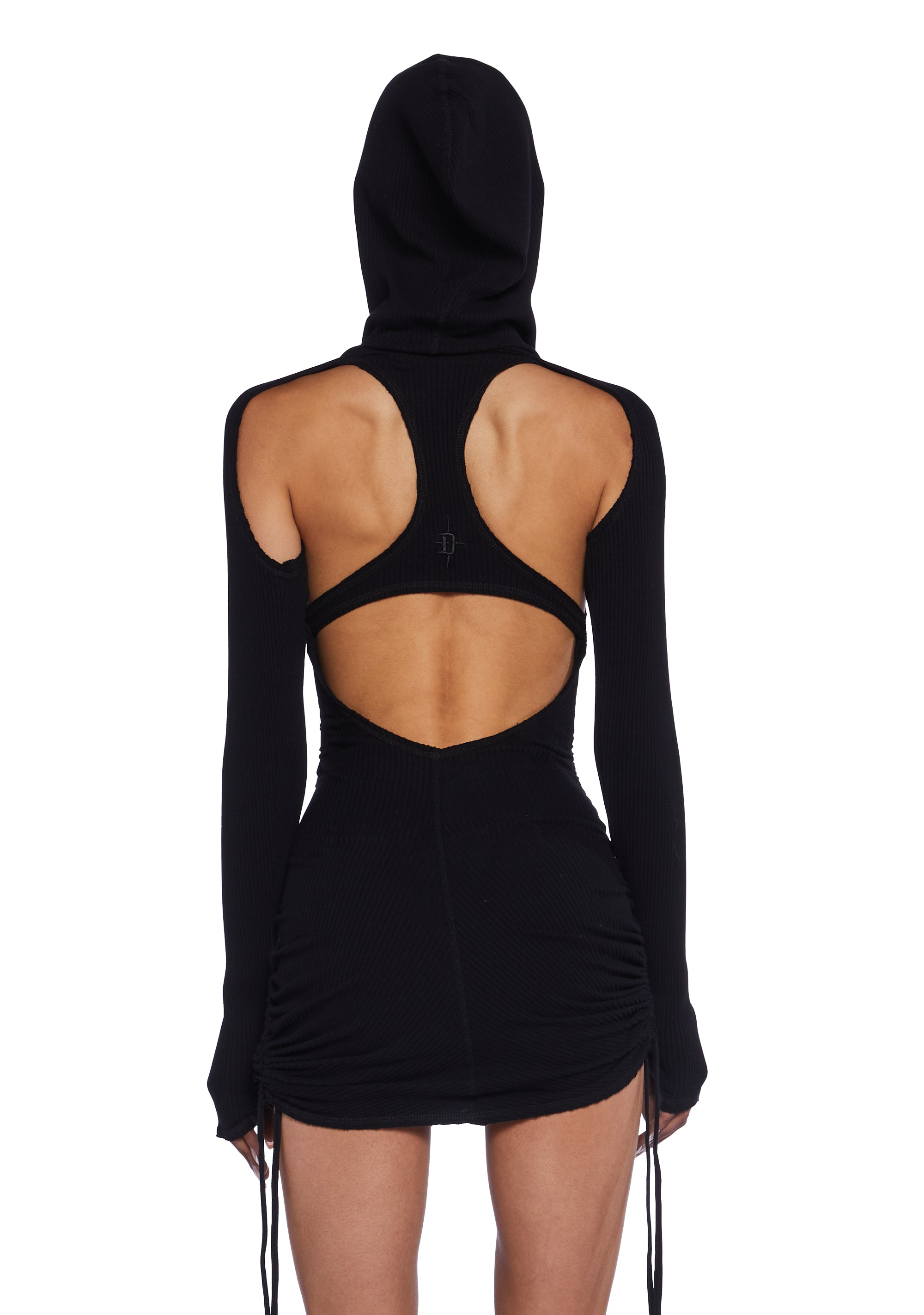 Alternative view of Compression Ruched Mini Dress